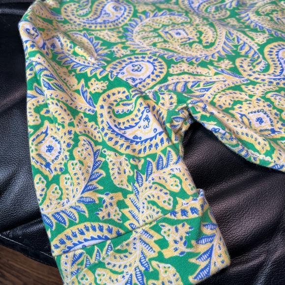 Lauren Ralph Lauren Dresses & Skirts - Lauren Ralph Lauren Green and Yellow Paisley Skirt